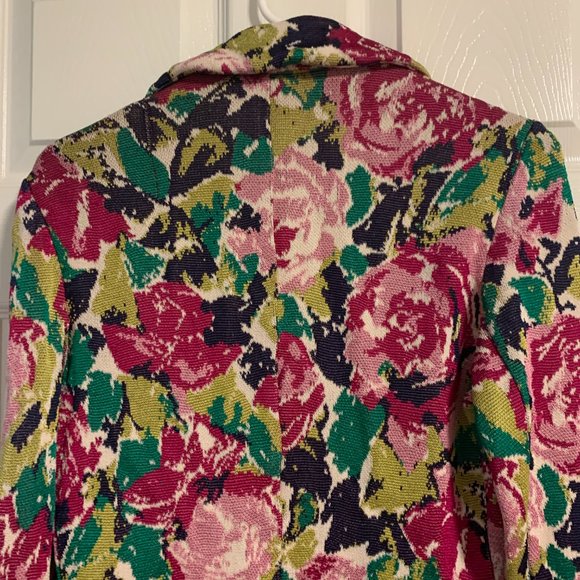 🌼Vintage Missoni for Neiman Marcus Knit Floral Blazer, Size Medium - Picture 2 of 5